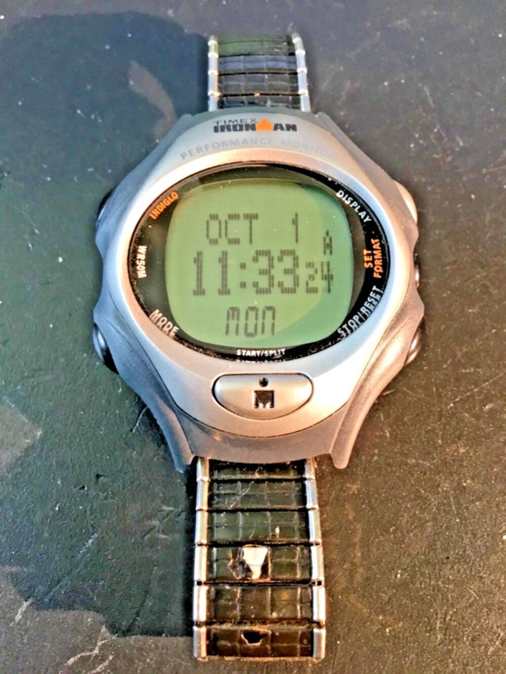 Timex ironman triathlon bodylink system==vintage==works